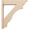 Ekena Millwork 8-in W x 36-in D x 40-in H Balboa Trad Rough Cedar Woodgrain TimberThane Outlooker, Primed Tan OUTUR080X36X40BOA04RCPR - alternate 3
